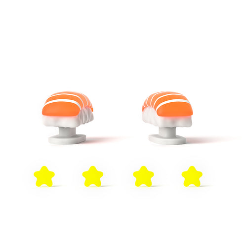 Sharkicks Pro 스시 지느러미와 눈 액세서리